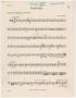 Musical Score/Notation: Pastorale: Drums and Timpani in G & D Part