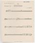 Musical Score/Notation: Misterioso: Cornet 2 in Bb Part