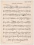 Musical Score/Notation: Andante Doloroso: 1st Clarinet in A Part