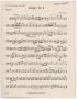 Musical Score/Notation: Allegro Number 2: Bassoon Part