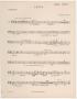 Musical Score/Notation: Lento: Trombone Part