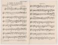 Musical Score/Notation: A Night In Granada: Cornet in A Part