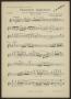 Musical Score/Notation: Chanson Algerian: Flute Part