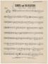 Musical Score/Notation: Sunrise and Incantations: Cello Part