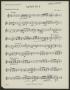 Musical Score/Notation: Agitato Number 2: Cornet in B-flat Part