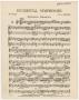 Musical Score/Notation: Mysterioso Dramatico: Violin 1 Part