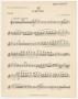 Musical Score/Notation: Grief: Flute Part
