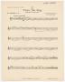 Musical Score/Notation: Thru the Fog: Cornet 1 in Bb Part