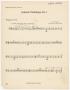 Musical Score/Notation: Andante Pathétique Number 1: Timpani in C-G Part