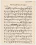 Musical Score/Notation: Sérénade Grotesque: Violin 2 Part