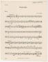 Musical Score/Notation: Pastorale: Bass Part