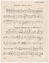 Musical Score/Notation: Dramatic Allegro & Pathetic Andante: Violoncello Part