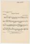 Musical Score/Notation: Triste Convoi: Trombone Part