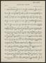 Musical Score/Notation: Military Scene: Cello Part