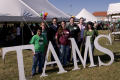 Primary view of [Group of TAMS alumni at 2008 UNT Homecoming]