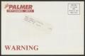 Thumbnail image of item number 1 in: '[Lori Palmer promotional letter]'.