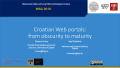 Presentation: Croatian Web portals: from obscurity to maturity