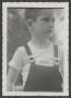 Photograph: [Photograph of Tim Williams in overalls, 2]