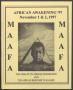 Primary view of [African Awakening '97]