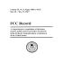 Primary view of FCC Record, Volume 34, No. 5, Pages 3603 to 4215, May 20 - May 31, 2019
