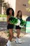 Photograph: [UNT cheerleaders performing on Founder's Day]