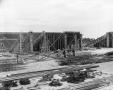 Photograph: [Photograph of the construction of the Amon G. Carter Stadium]