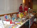 Photograph: [Books for sale at 2005 Hispanic Friends Conference]