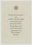 Primary view of [Commencement Invitation for North Texas State Teachers College Commencement, August 19, 1936]