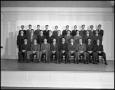 Photograph: [Beta Alpha Psi, 1942 - Suit and Tie Group Photo]