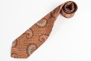Primary view of object titled 'Paisley necktie'.