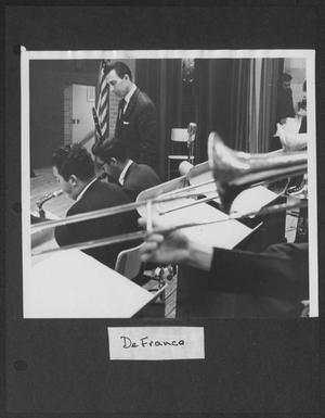 Primary view of object titled '[Photograph of the Laboratory Dance Band Performing with Buddy DeFranco]'.