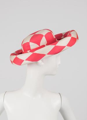 Primary view of object titled 'Breton-style hat'.