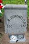 Photograph: [C.B. Dorchester headstone and historic marker]