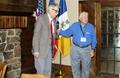 Primary view of [Allan Husch and Bob Wehr at November 9, 2019 TXSSAR Arlington Chapter meeting, 2]