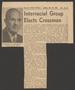 Clipping: [Clipping: Interracial Group Elects Crossman]