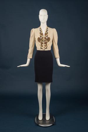Primary view of object titled 'Evening bolero jacket'.