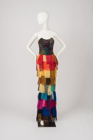 Primary view of object titled '"Scarecrow" dress'.