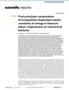 Article: First principles computation of composition dependent elastic constan…