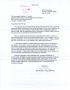 Primary view of Letter from retired Admiral Ronald J. Hays to Chairman Anthony J. Principi
