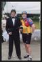 Photograph: [A cyclist posed with a groom mannequin: Lone Star Ride 2010 event ph…