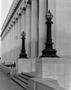 Photograph: [Columns outside of the U.S. Post Office Central]
