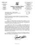 Letter: Executive Correspondence - Letter from Congressman Darrell Issa to Co…