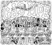Artwork: [Gas Pipe 2014 Calendar illustration]