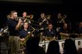 Photograph: [Trombone players performing at the Jazz Ambassadors Syndicate Perfor…