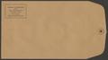 Primary view of [An envelope from the Rice Institute]