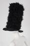 Thumbnail image of item number 2 in: 'Faux sheepskin top hat'.