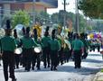 Photograph: [Green Brigade walks 2010 Homecoming Parade]