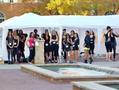 Photograph: [Models at Fashion at the Fountains 2012 practice]