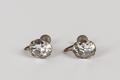 Thumbnail image of item number 1 in: 'Rhinestones earrings'.
