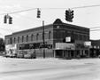 Photograph: [Downtown Mansfield real estate and masonic building]